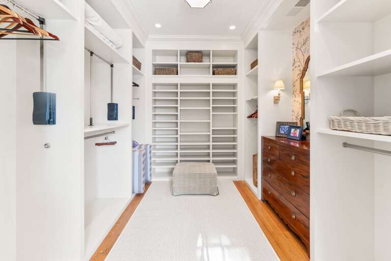 Huge Walk-In Closet in the Master