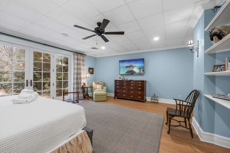 Spacious Suite with French Doors to the Patio