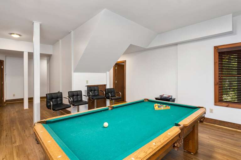 Spacious Lower Level Game Room