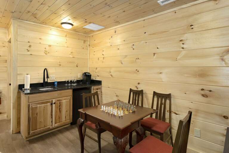 Chess Game and Mini Bar