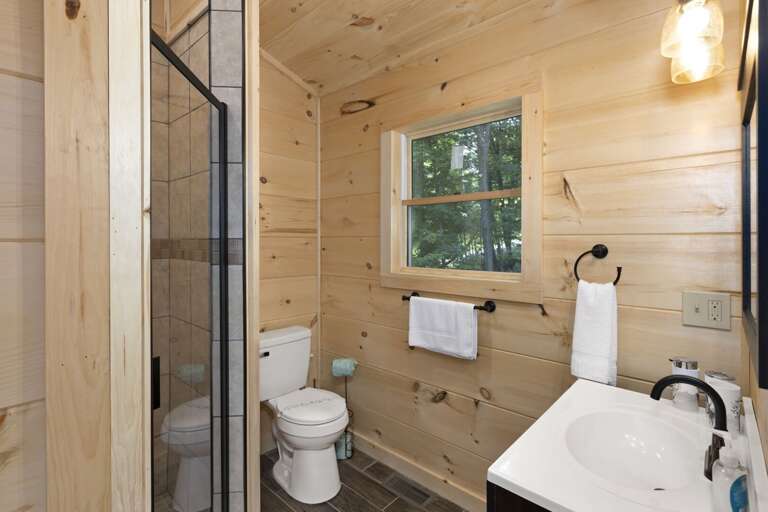 Ensuite Bathroom of Lower Level Queen Bedroom