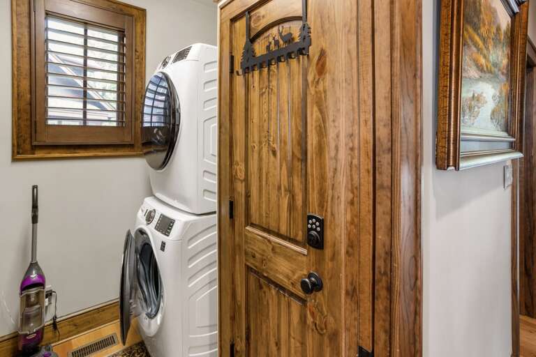 Laundry Room on the Main Level