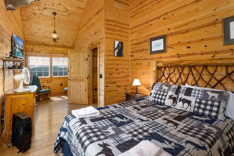 Second Upstairs Queen Bedroom