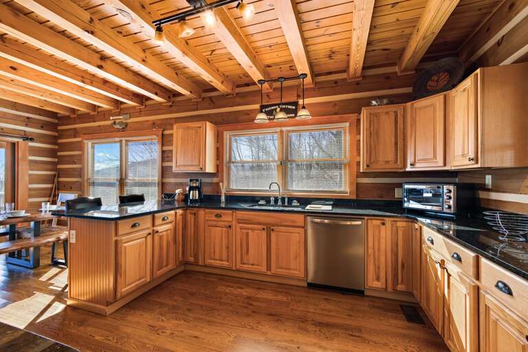 Well Equipped Functional Kitchen