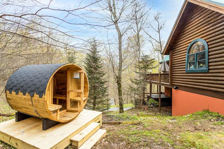 Private Sauna in the Backyard