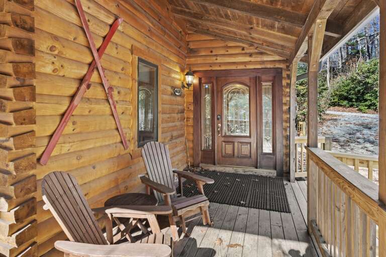 Covered Front Entrance