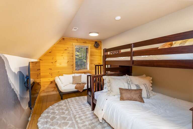 Bunk Room Upstairs with Twin Over Full Bunk Room Upstairs with Twin Over Full