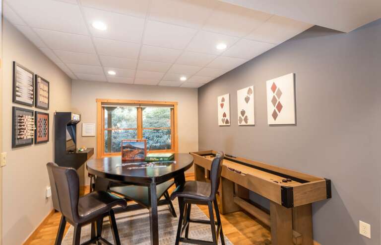 Shuffle Board, Arcade Game, and Card Table Shuffle Board, Arcade Game, and Card Table