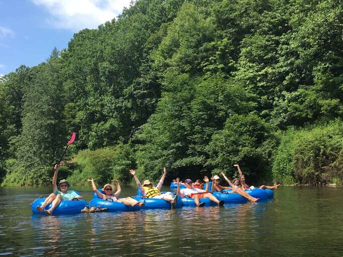 The historic New River is only a few minutes away with 2 tubing and canoe/kayak, biking outfitters to choose from!