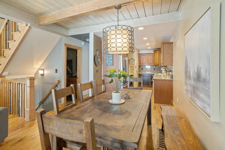 Dining Area and Kitchen Dining Area and Kitchen