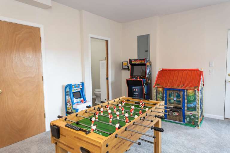 Foosball, Arcade Games, Shuffleboard Table and Fun Toys