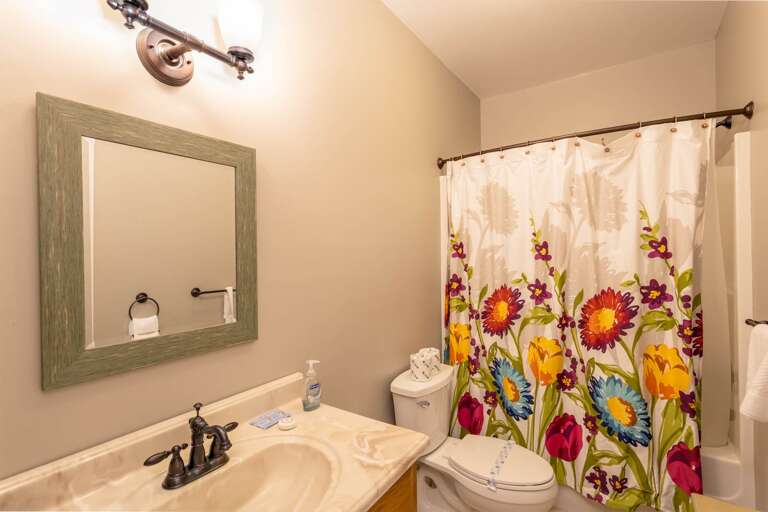 Full Shared Bathroom on the Main Level