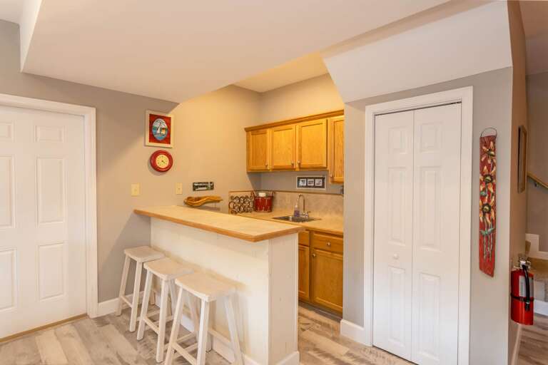 Kitchenette in the Lower Level