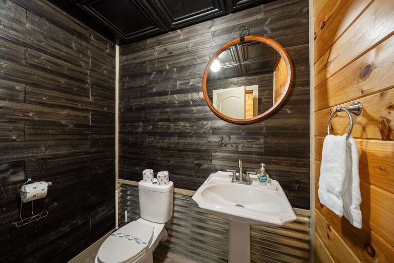 Lower Level Half Bathroom