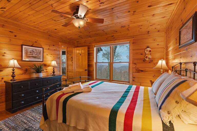 King Bed and Views  in the Master