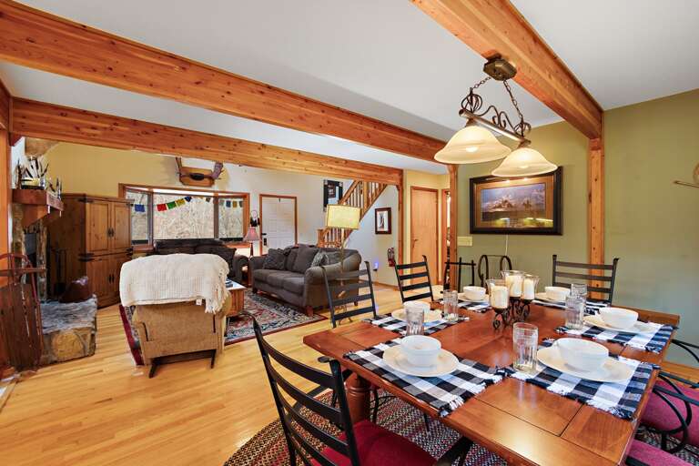 Dining Area Next to the Living Room