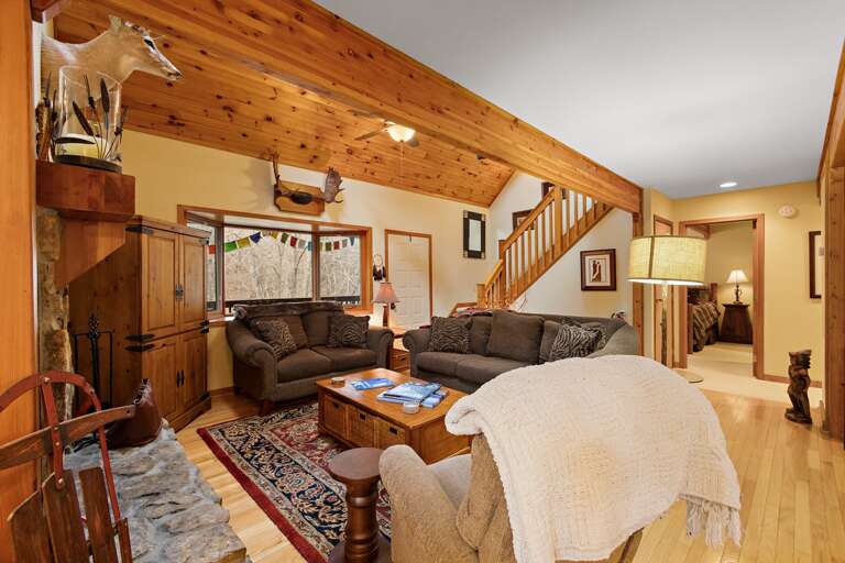 Open Concept Main Level with Master Bedroom