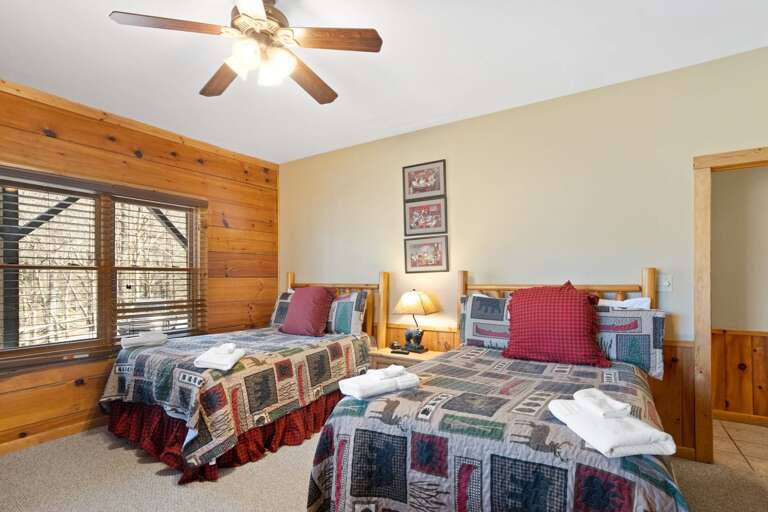 Lower Level Bedroom Sleeps Six