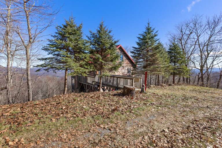 Parking Area in Front of the Cabin