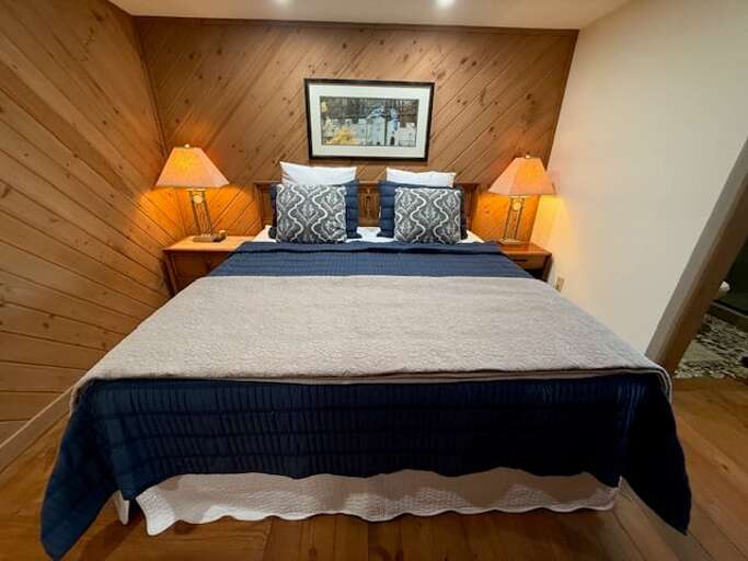 Lower Level Bedroom with King Bed
