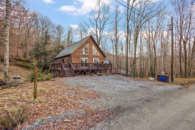Gravel Drive and a Few Steps to the Front Entrance