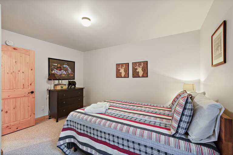 TV in the Main Floor Queen Room