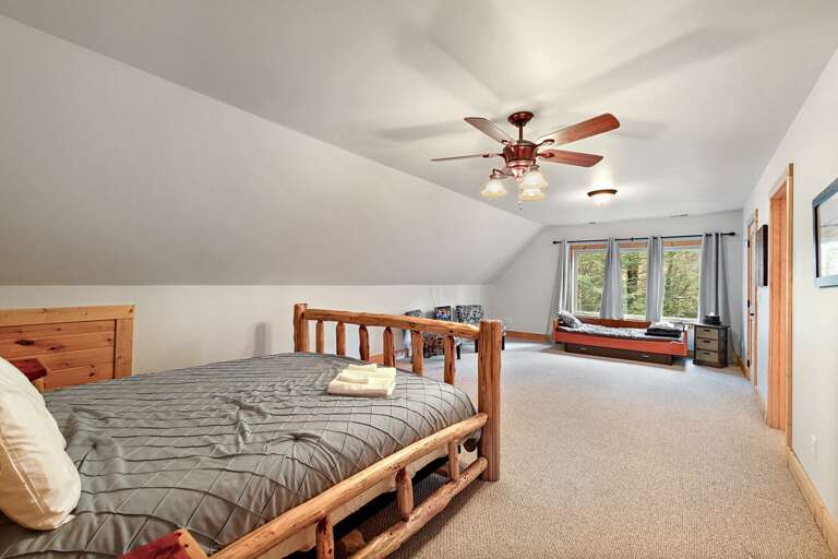 Upper Level King with a Twin Day Bed