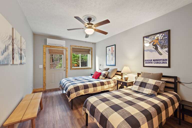 Kids Room on the Lower Level with Outdoor Access