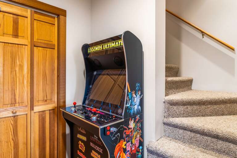 Arcade Game in the Family Room