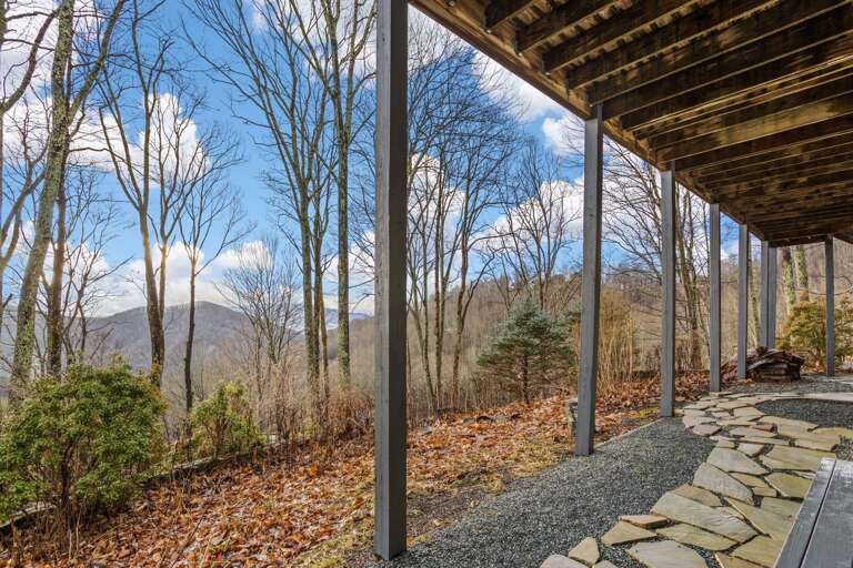Lower Level Patio with Path to the Fire Pit