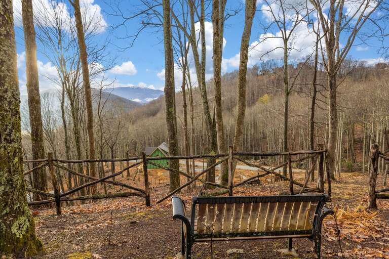 Sitting Bench for Taking in the View