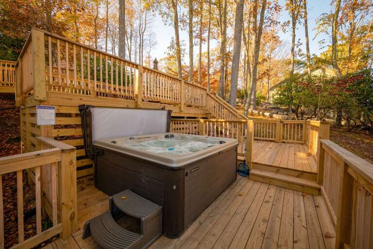 Hot Tub on the Deck