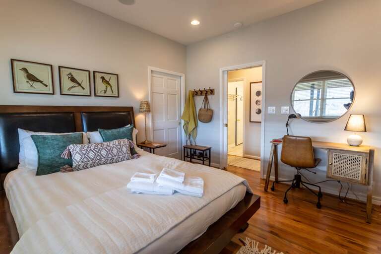 Queen Bedroom on the Lower Level