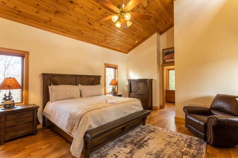 Main Level Master Bedroom