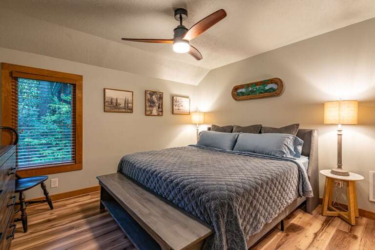 Downstairs King Bedroom Downstairs King Bedroom