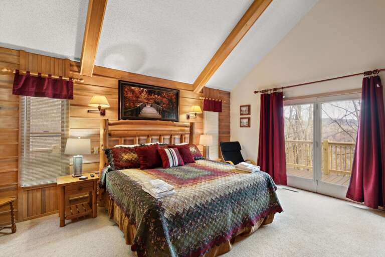 Master Bedroom has Access to the Deck Master Bedroom has Access to the Deck