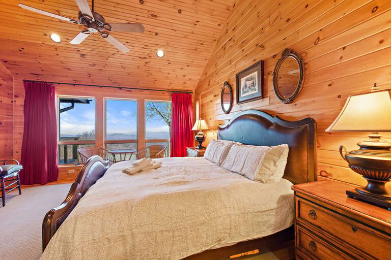 Bright Natural Light with Mountain Views