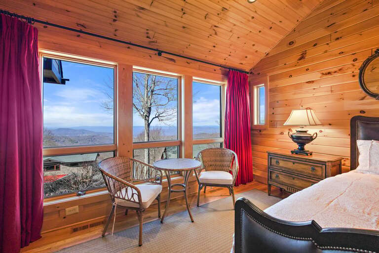 Long Range Views and Sitting Area