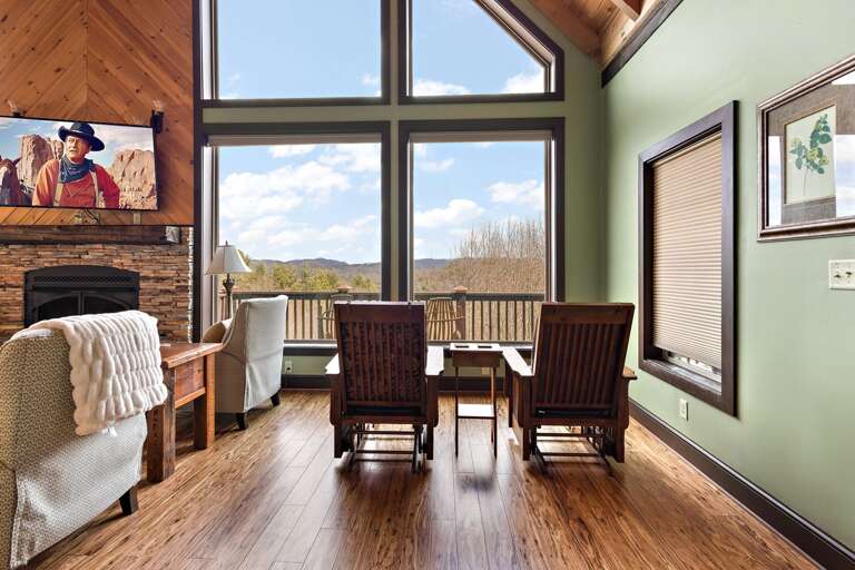 Enjoy your Morning Coffee with Views at the Great Room Sitting Area Enjoy your Morning Coffee with Views at the Great Room Sitting Area
