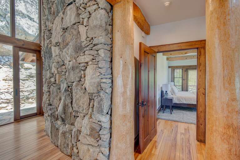 Foyer Leads to the Main Floor Master Bedroom