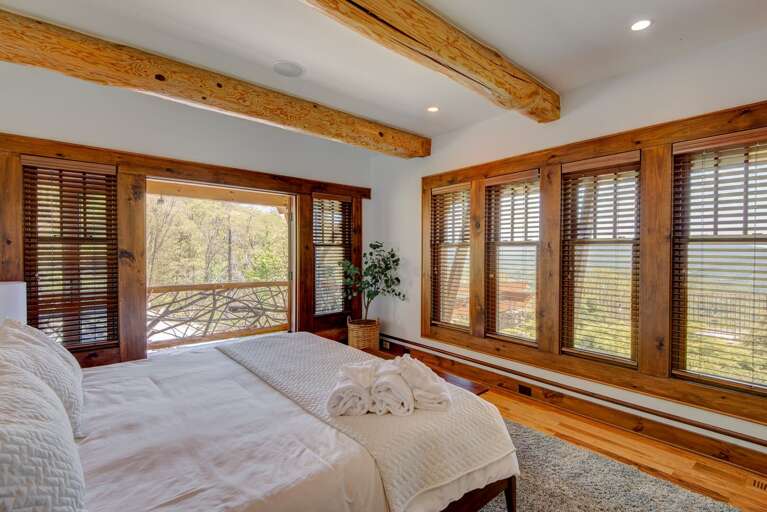 Private Deck Off the Master Bedroom