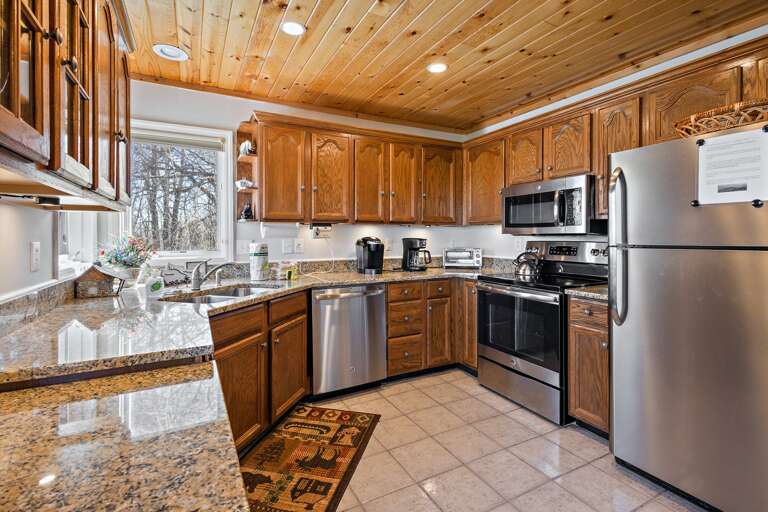 Kitchen with Plenty of Cabinet Space