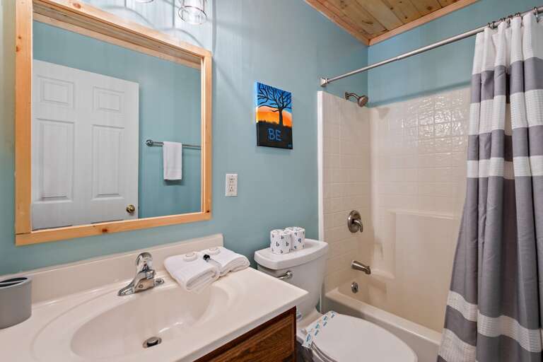 Shared Full Bathroom on Second Floor