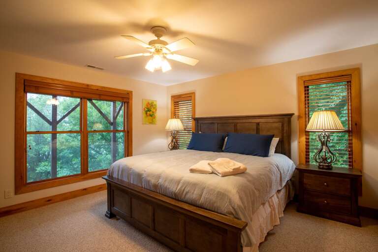 King Bedroom on the Middle Floor