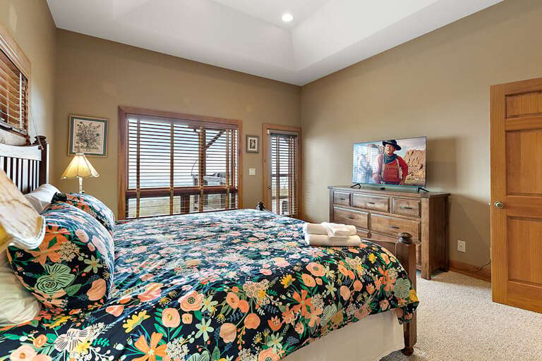 Main Floor Bedroom with Deck Access