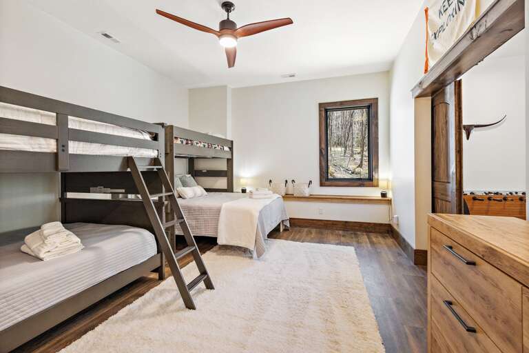 Bunk Room Sleeps Up to Seven