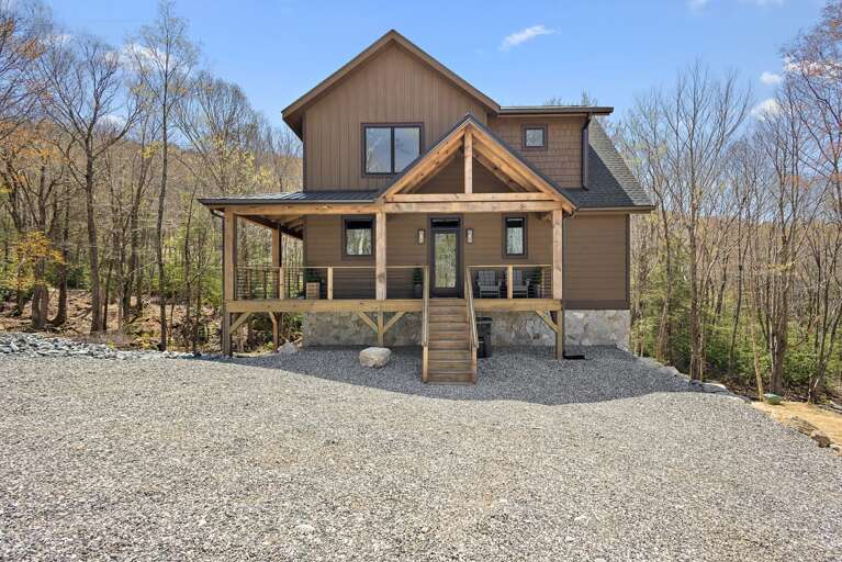 Plenty of Level Parking in the Gravel Parking Area