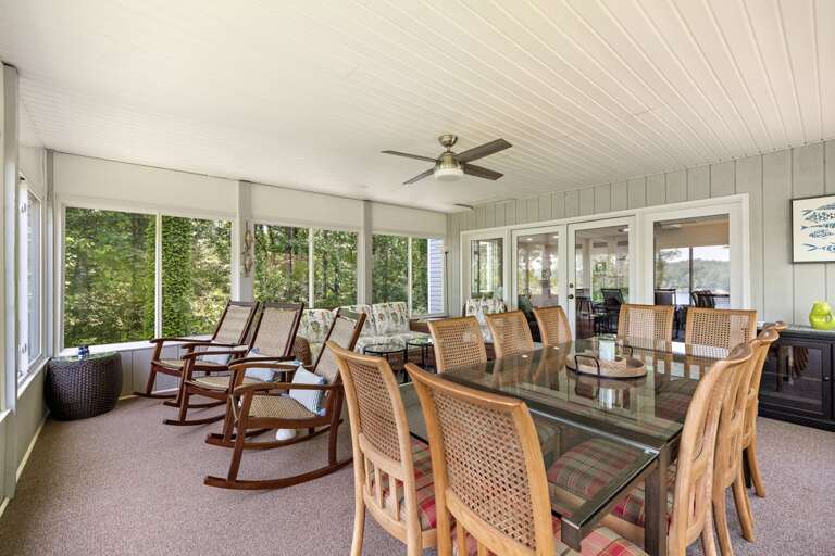 Enjoy the Lake Side Sunroom