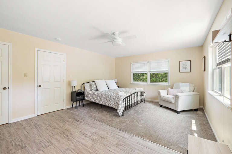 Main Floor King Suite with a Private Bathroom