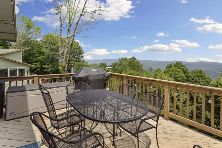 Gas Grill on the Deck Gas Grill on the Deck